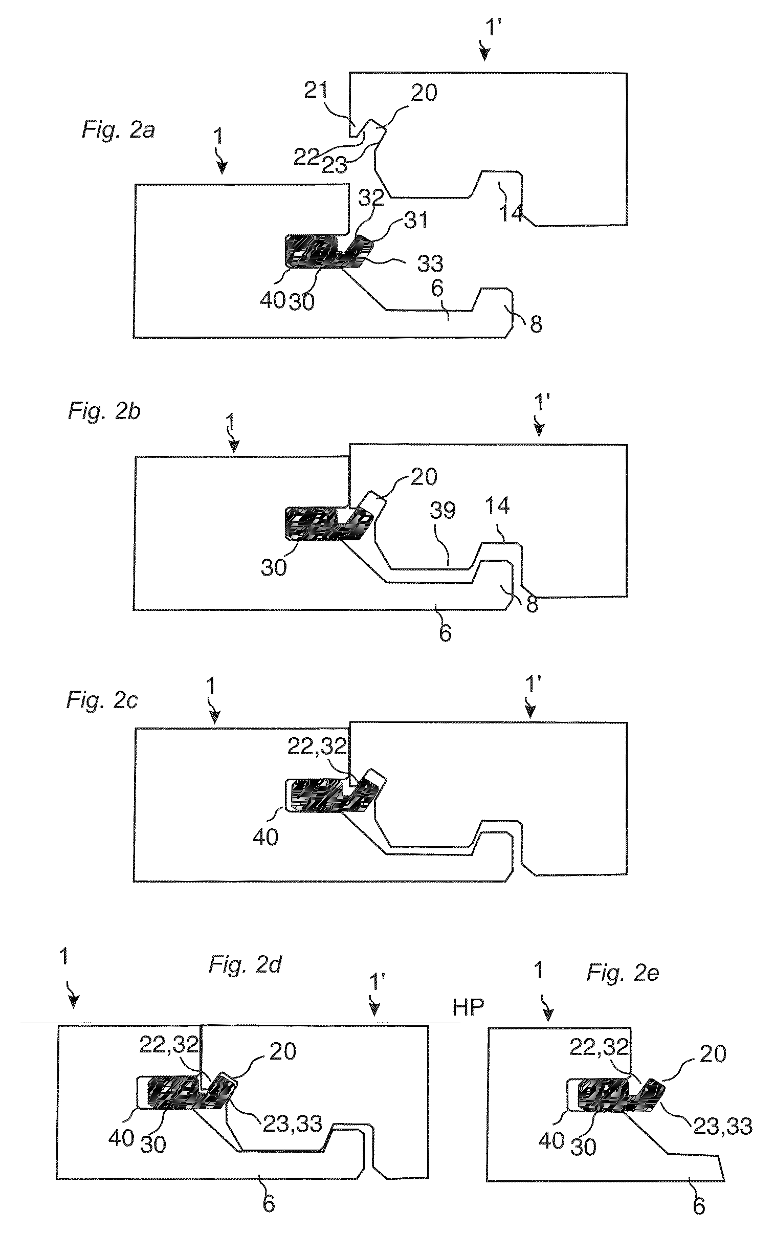 Mechanical locking system for floor panels