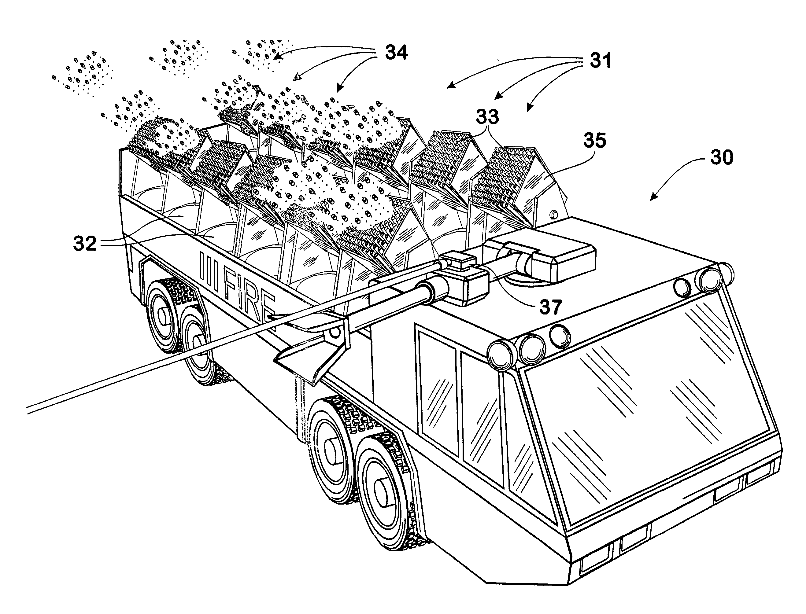 Projectile launching apparatus and methods for fire fighting