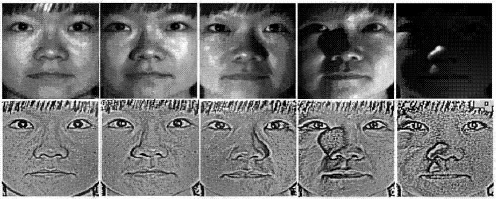 Face illumination invariant feature extraction method based on Laplacian operator