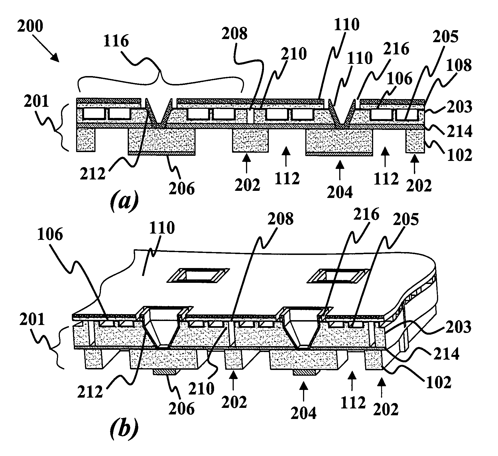 Trench isolated capacitive micromachined ultrasonic transducer arrays with a supporting frame