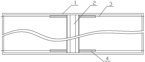 A sewage tank sludge cleaning device