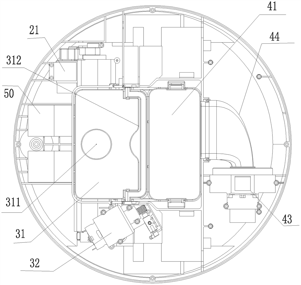 A floor wiping robot and cleaning method thereof