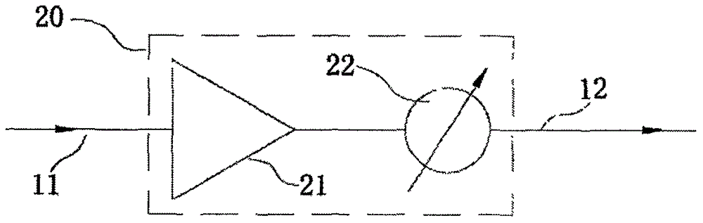 Optical communication signal amplifier