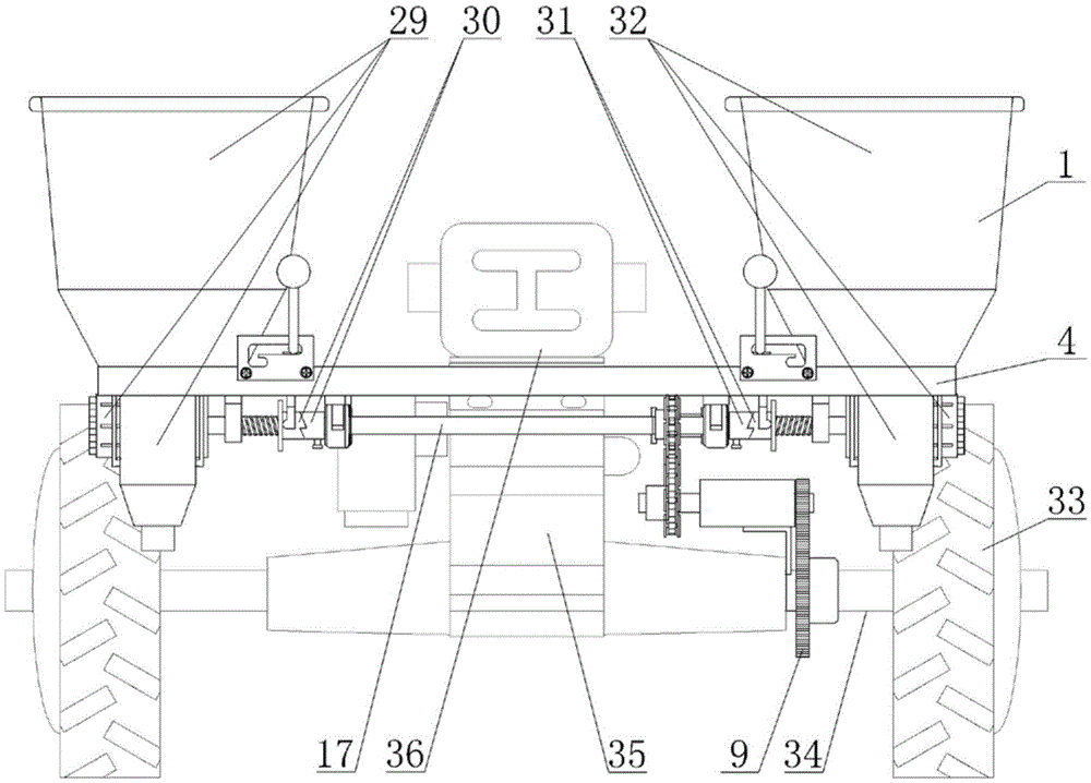 An agricultural fertilization device