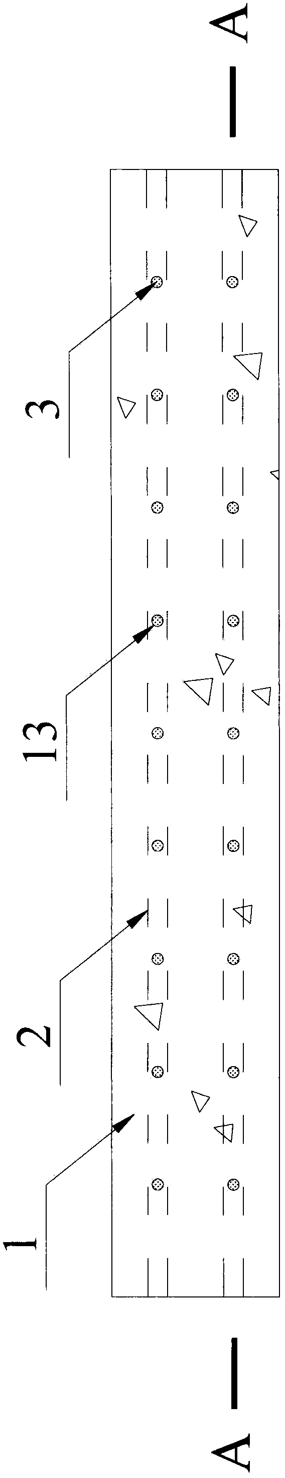 Ribbed aerated concrete tongue-and-groove floor system and assembly method thereof