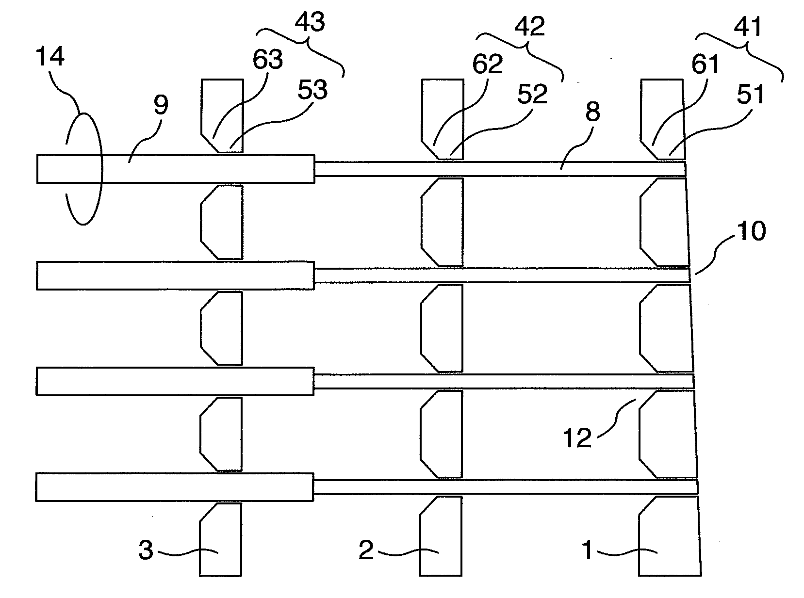 Optical fiber array, optical component and optical switch using the optical fiber array