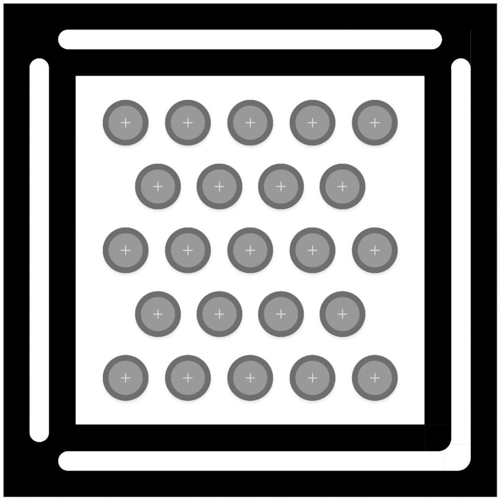 A high-precision and high-speed positioning label and positioning method for visual servoing