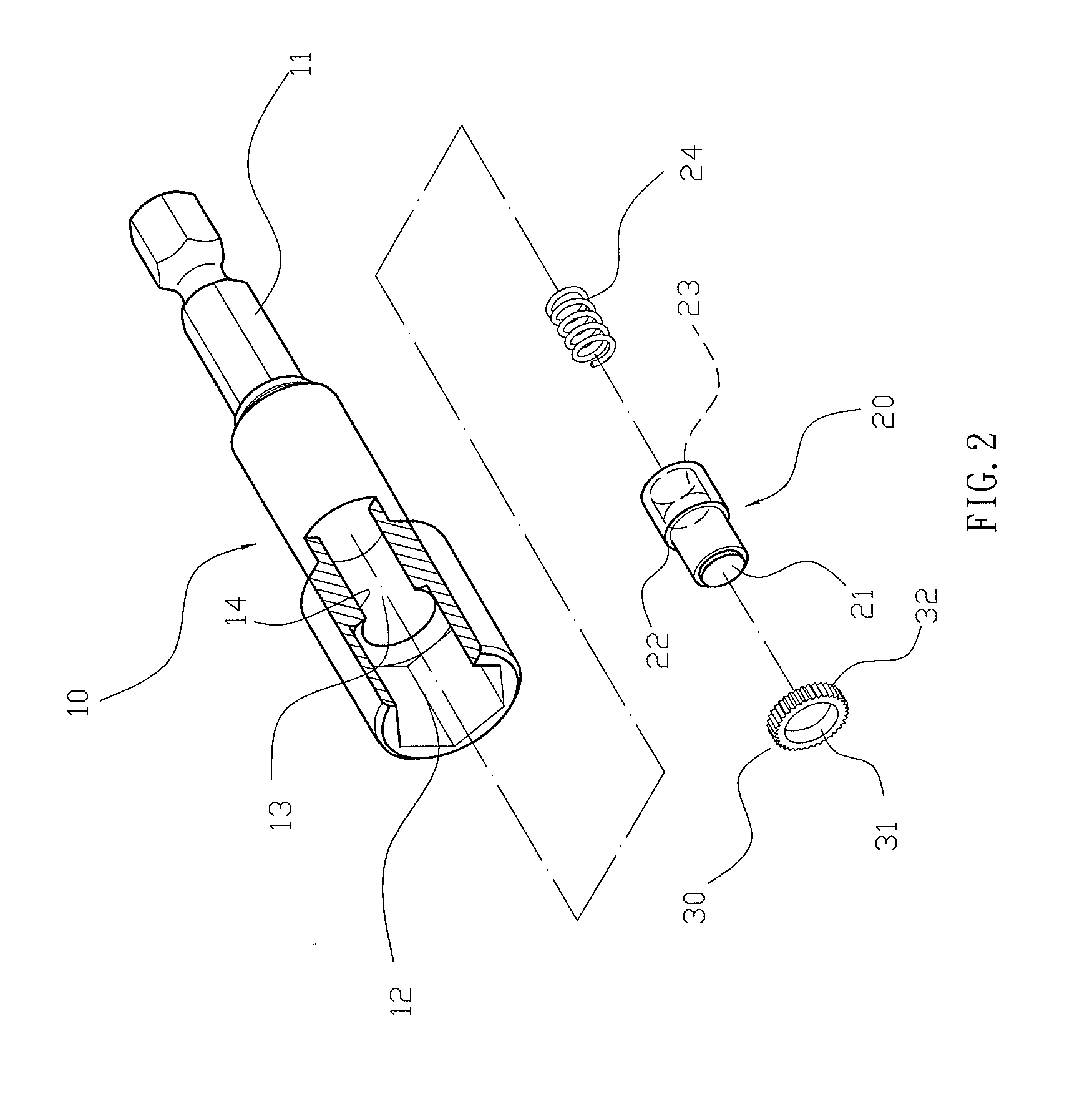 Magnetic driving device