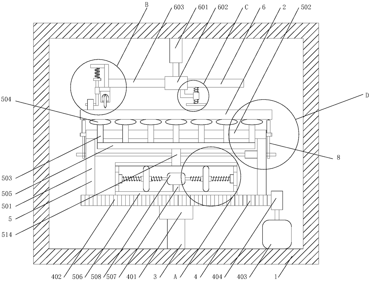 Circular glass cutting device