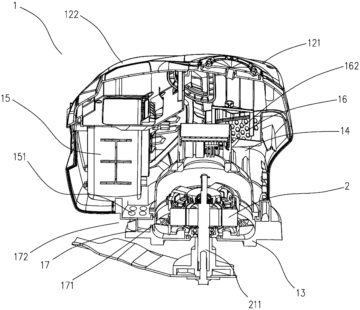 Power assembly and garden tool