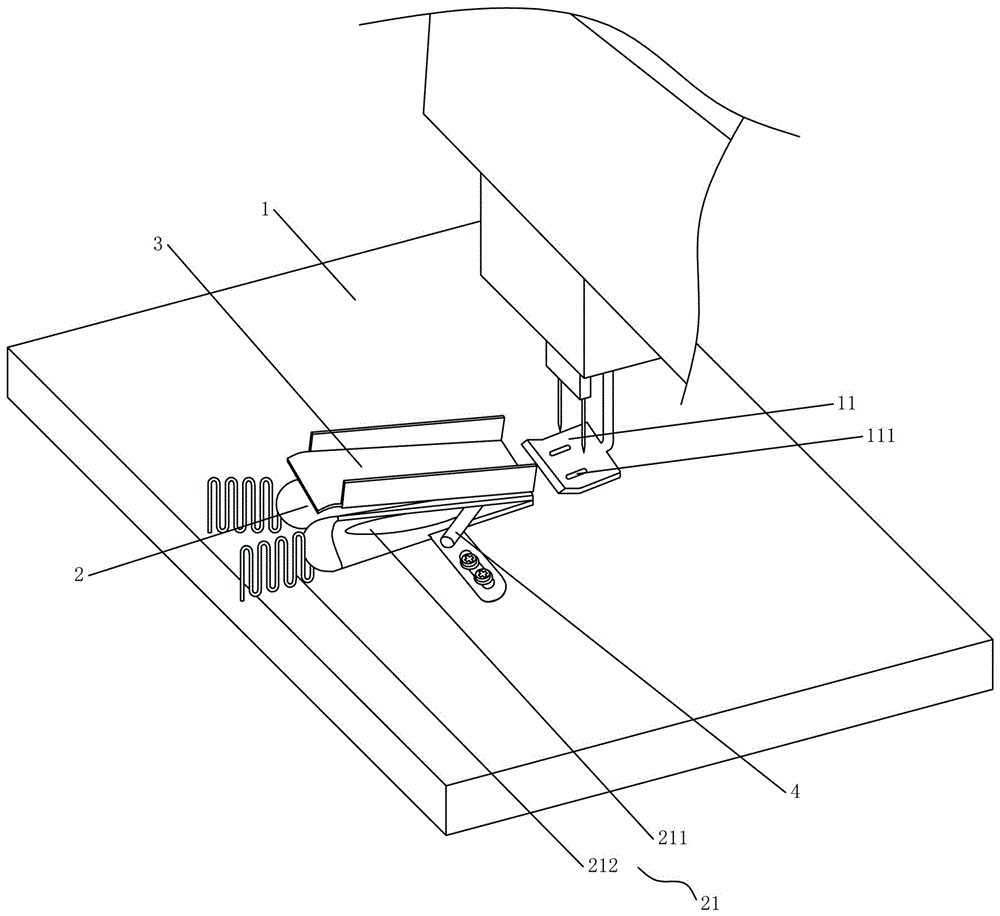 Zipper and rolling line one-time forming device and forming method for manufacturing zipper rolling line