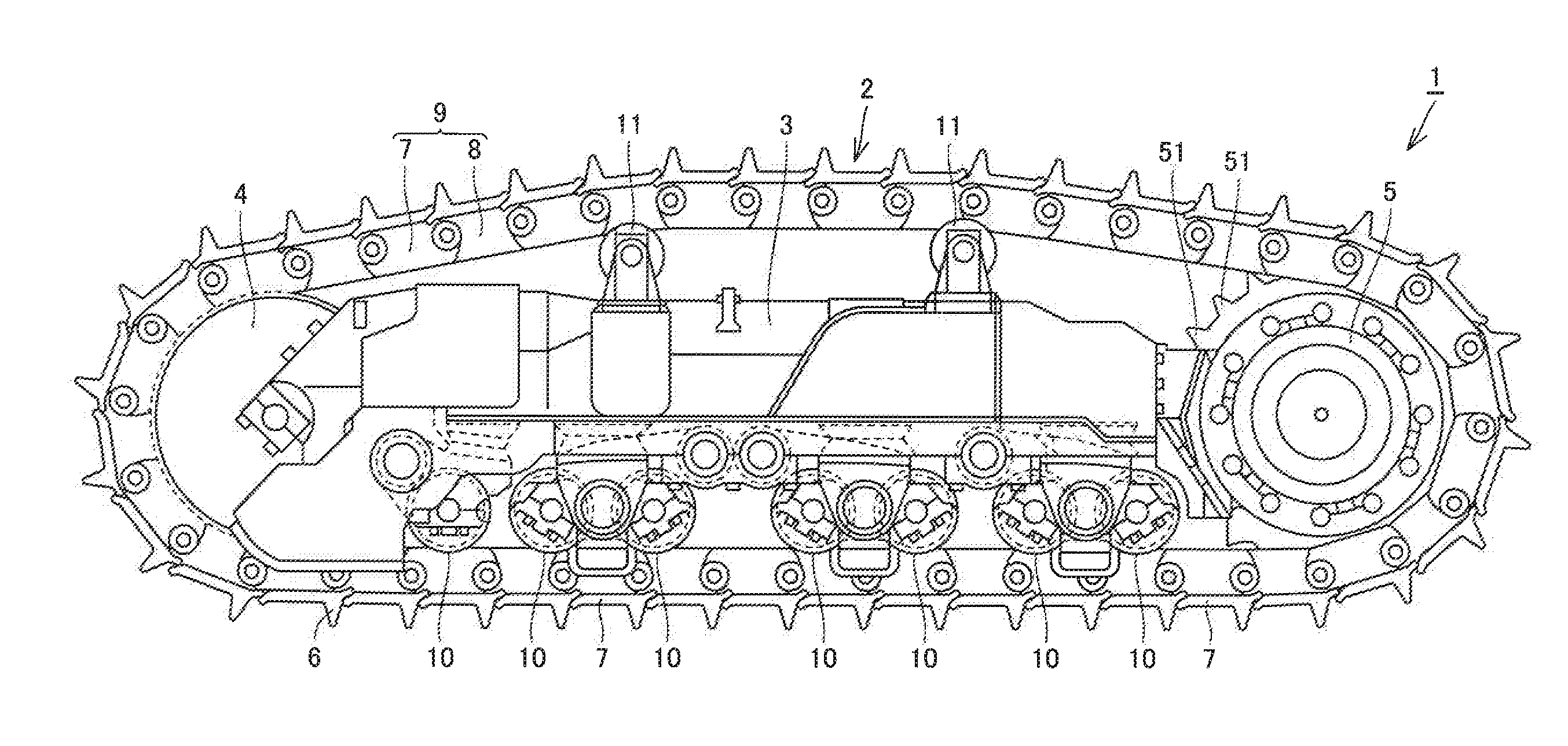 Steel for tracked undercarriage component, and track link