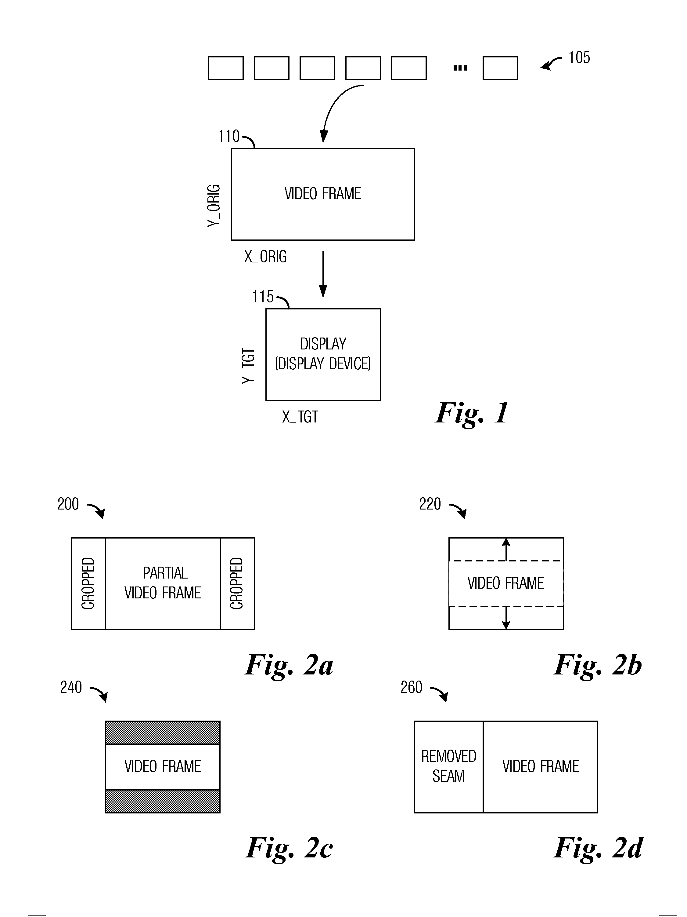 System and Method for Retargeting Video Sequences