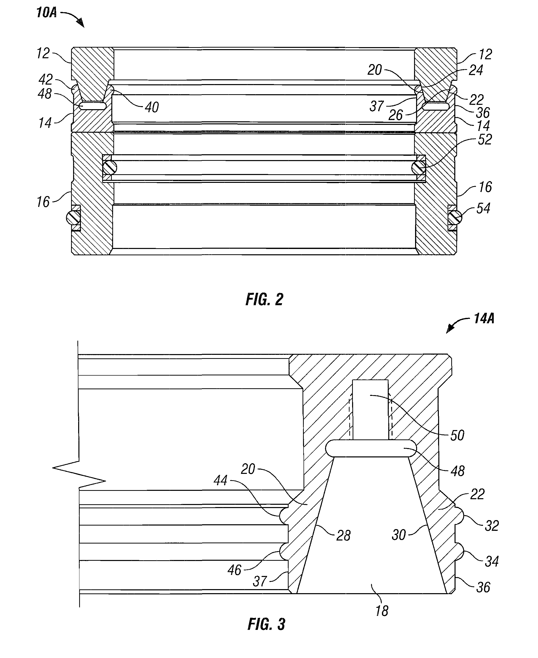 Resilient high pressure metal-to-metal seal and method