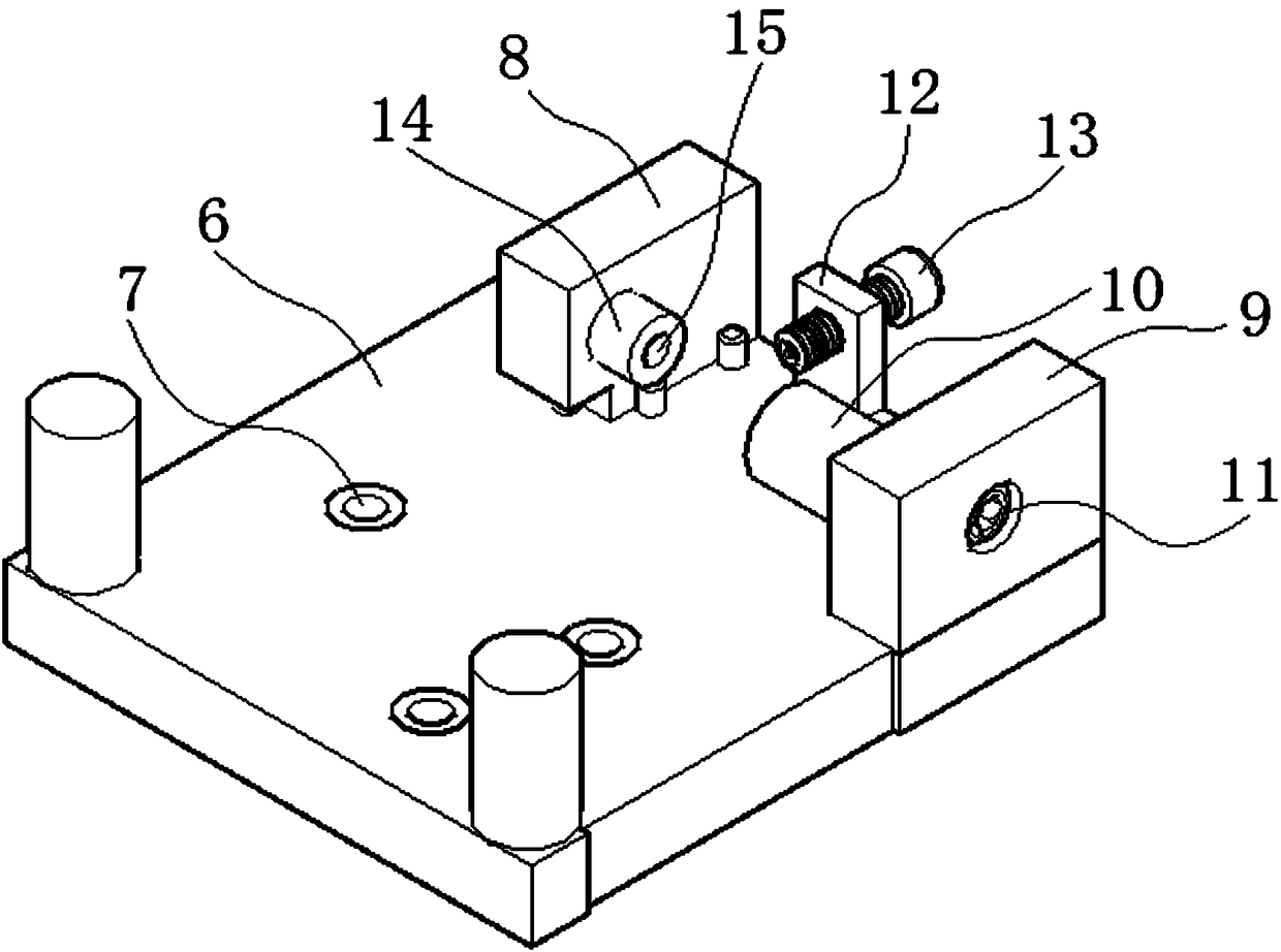 Drilling tool for generator adjusting plate assembly