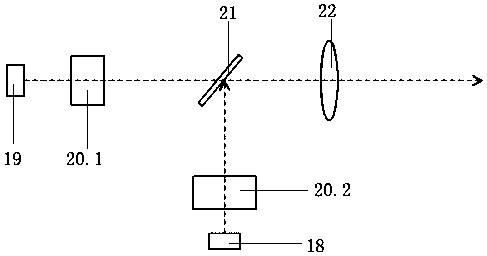 Device for testing explosion characteristic parameters of combustible gas ignited by hot dust under laser irradiation