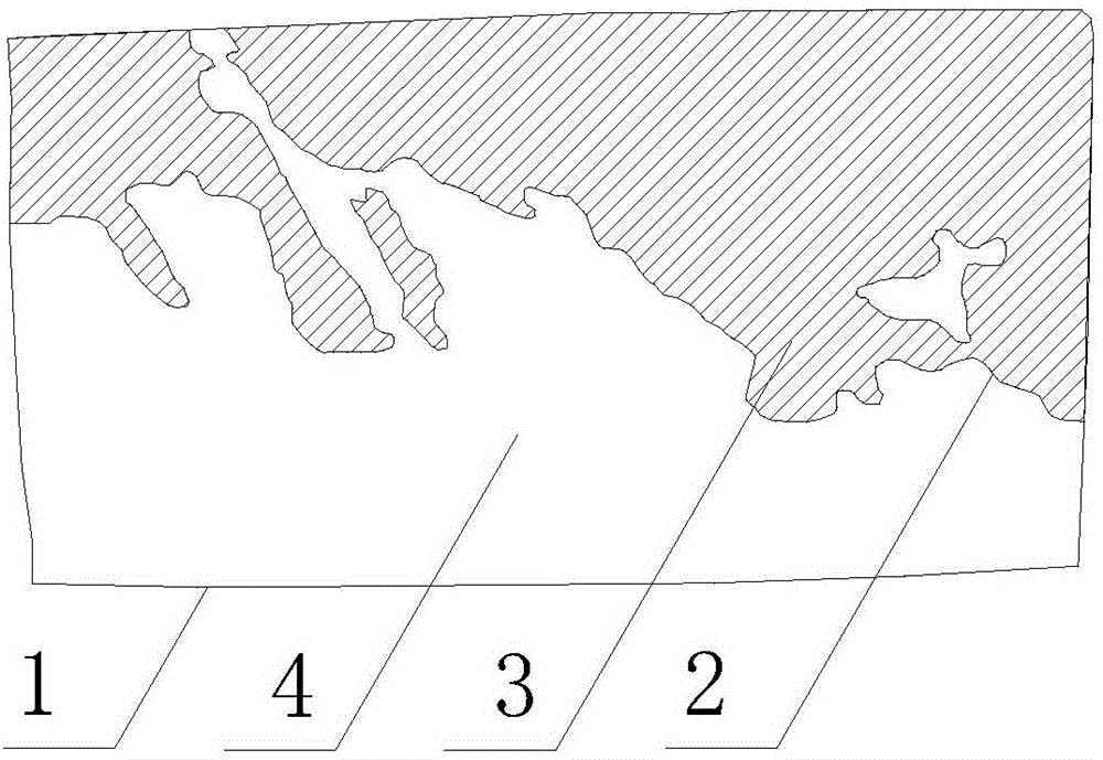 Method for calculating shear strength index of rock mass structural plane