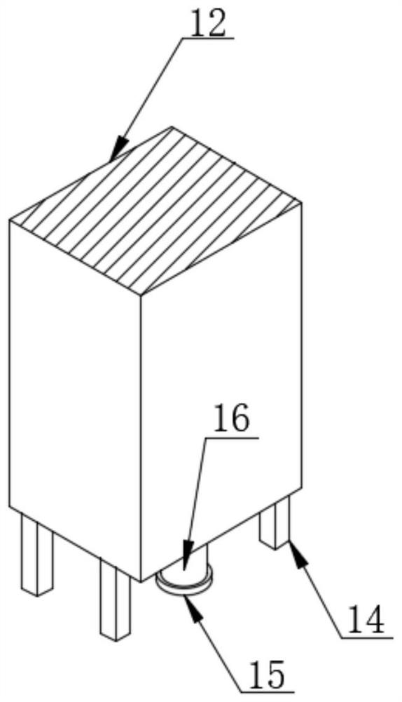 In-tunnel fabricated bridge structure and construction method thereof