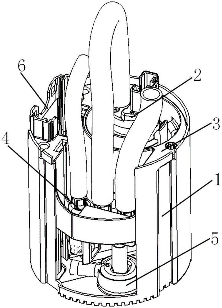 Oil pump bracket assembly