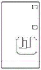 A carbon brush installation direction error prevention jig