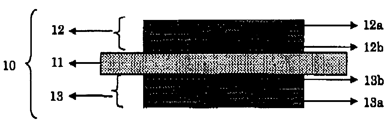 Solid electrolyte, membrane and electrode assembly, and fuel cell