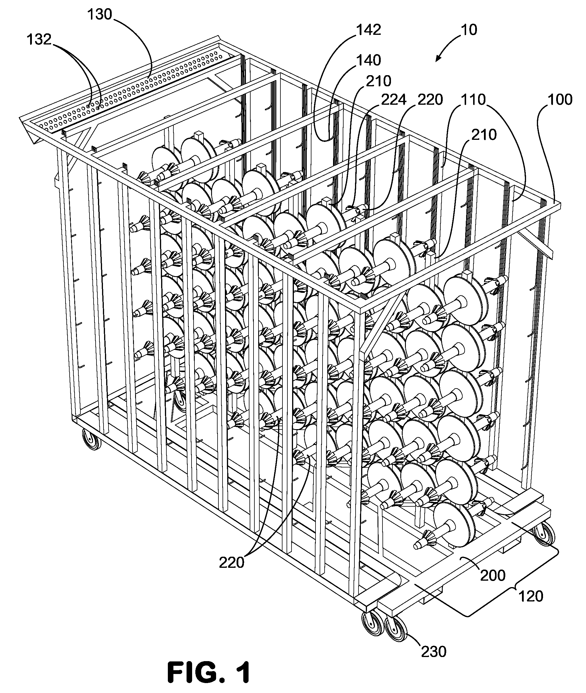 Modular creel