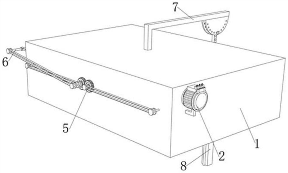 SF6 meter screen wiping device for patrol