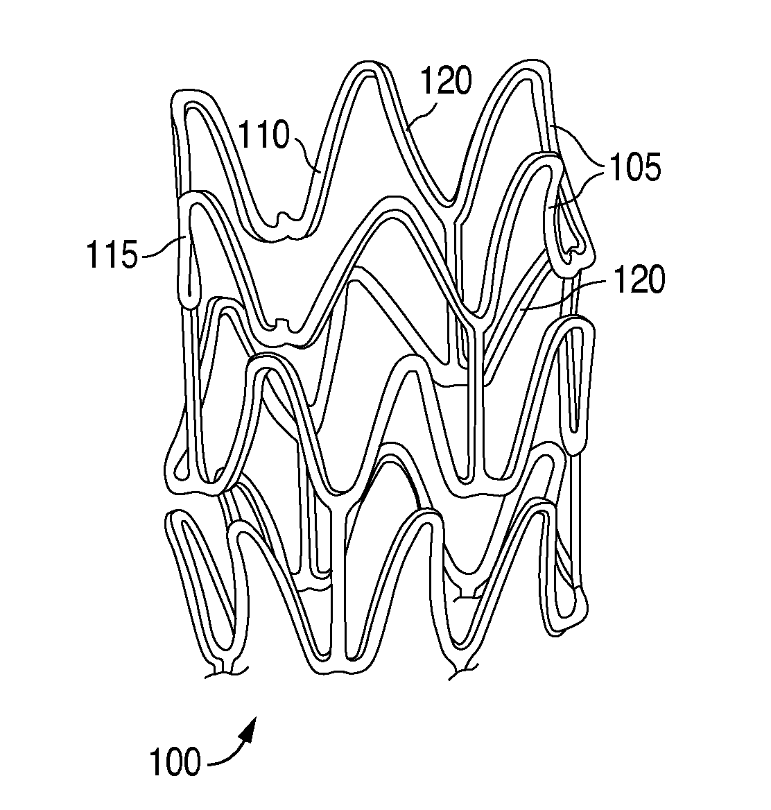 Solvent method for forming a polymer scaffolding