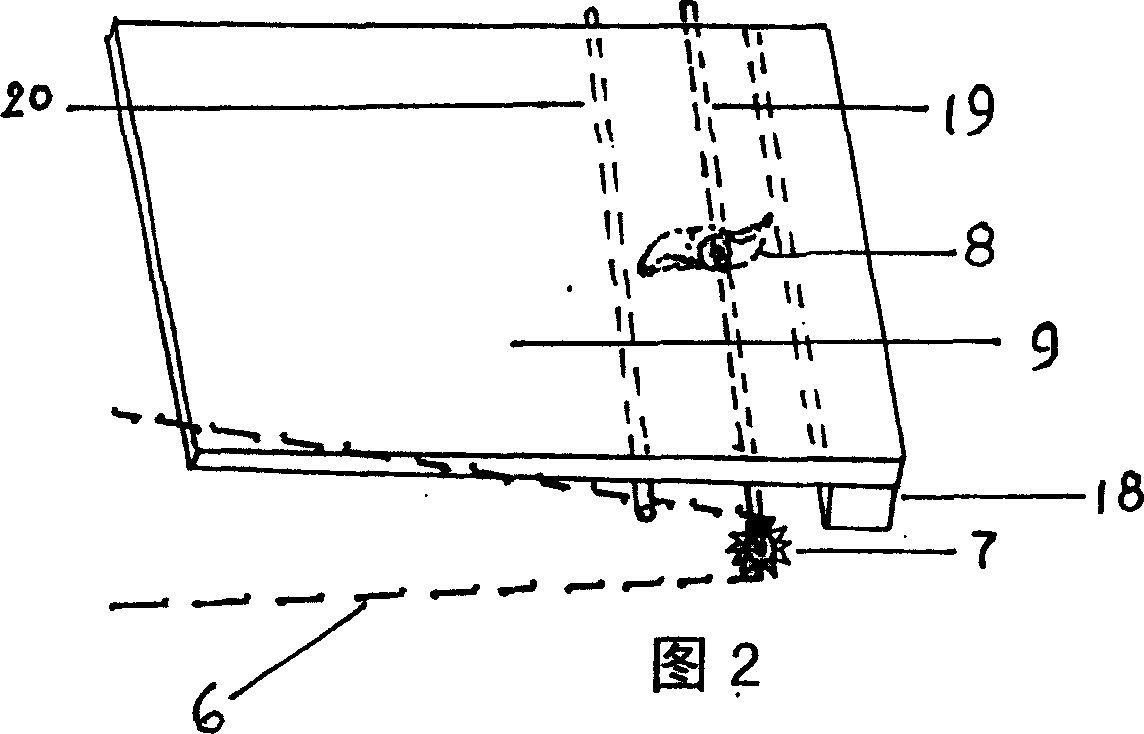 Structure, method, and material of linkage in use for flushing free, no need of electric energy environmental protection water closet