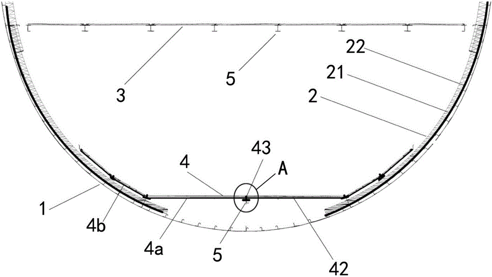 Flame-burning-through-resistant machine and flame-burning-through-resistant floor used for flame-burning-through-resistant machine