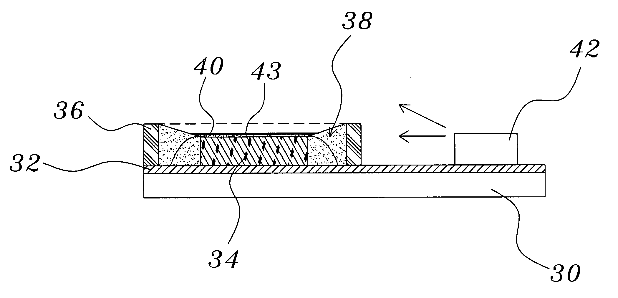 Contact image capturing structure