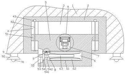 Bridge pavement washing device