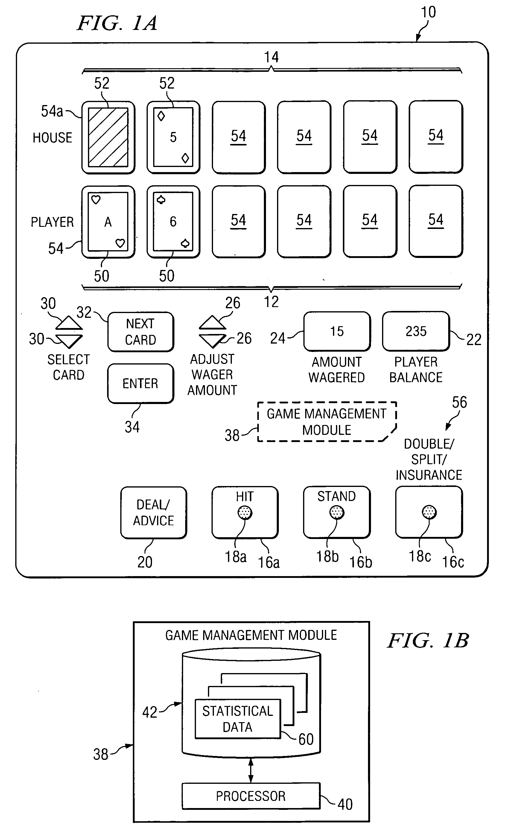 Method and apparatus for providing advice regarding gaming strategies