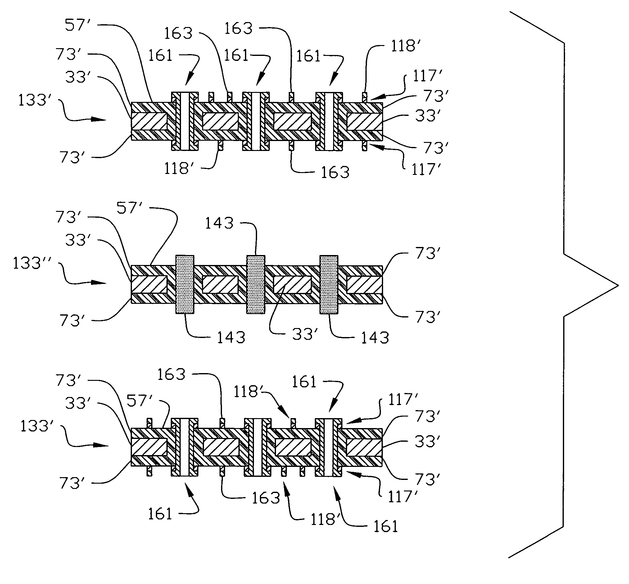 Apparatus and method for making circuitized substrates having photo-imageable dielectric layers in a continuous manner