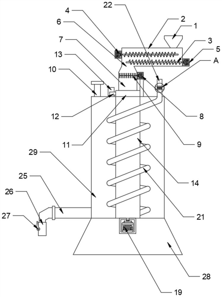 A boiler device for high-efficiency biomass power generation