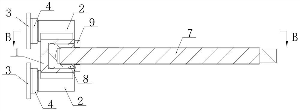 Flexible plate pressing mechanism and plate clamping and positioning tool