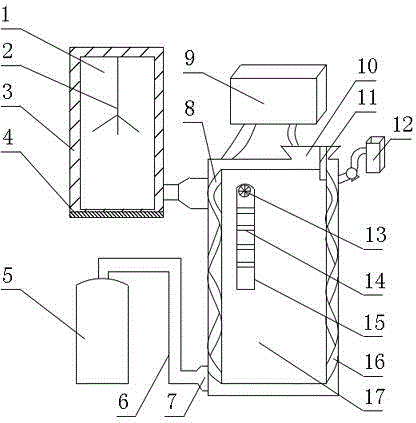 Environmentally-friendly efficient graphite purifying apparatus