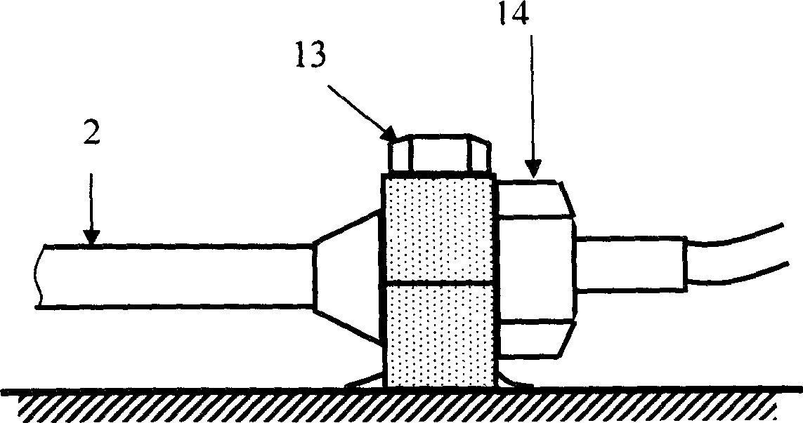 Soft packaging optical fiber grating sensor with vernier wavelength