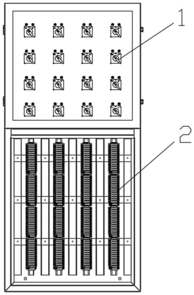 Reverse-switching switch cabinet