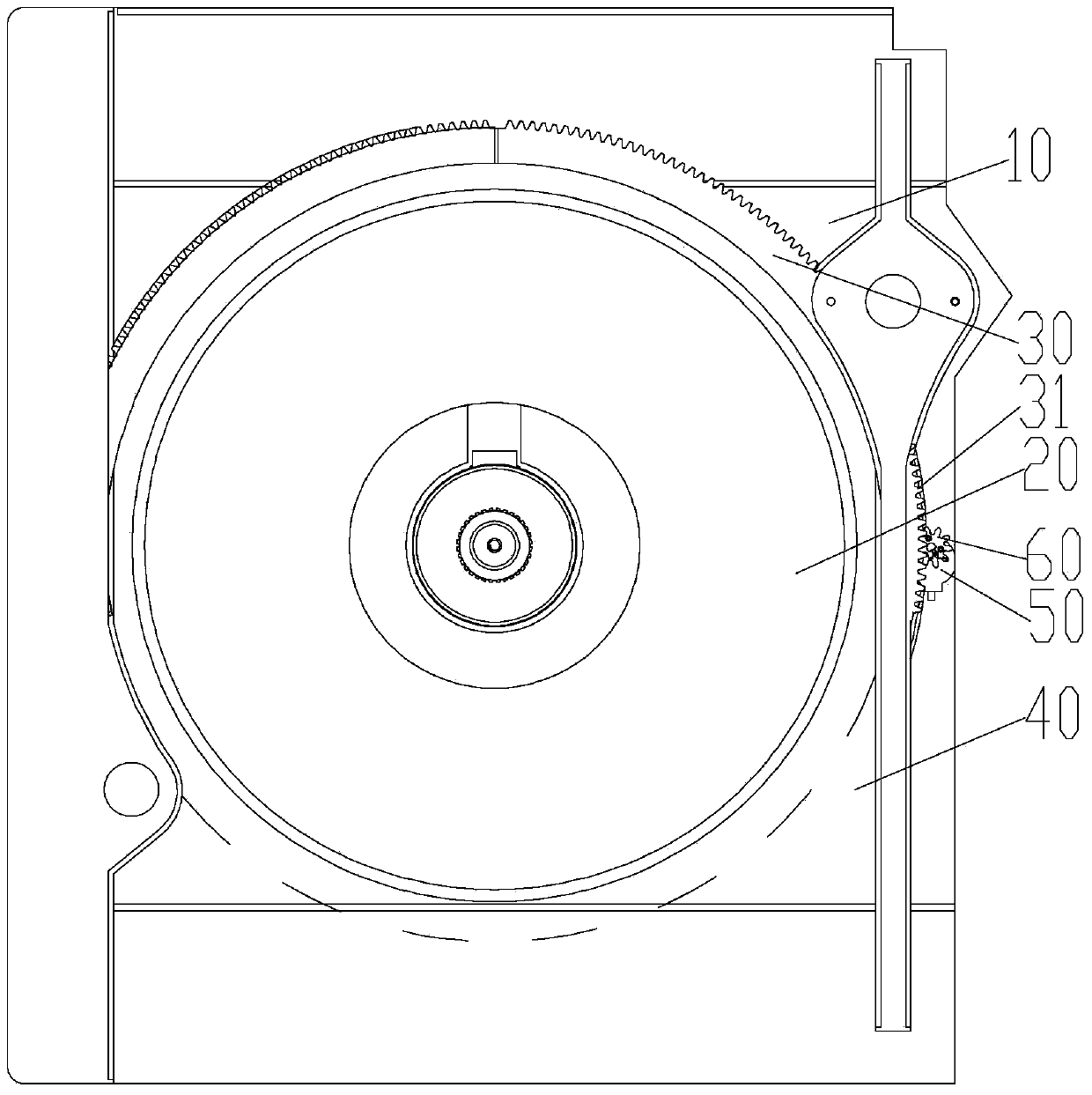 Air conditioner air outlet structure and air conditioner