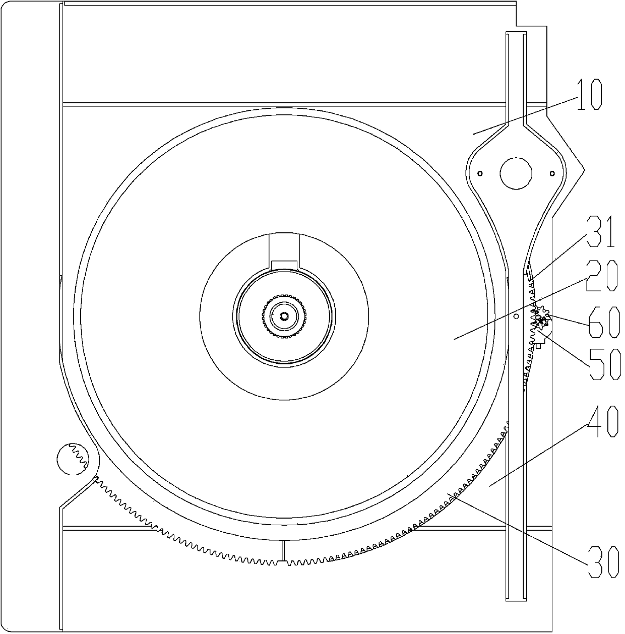 Air conditioner air outlet structure and air conditioner