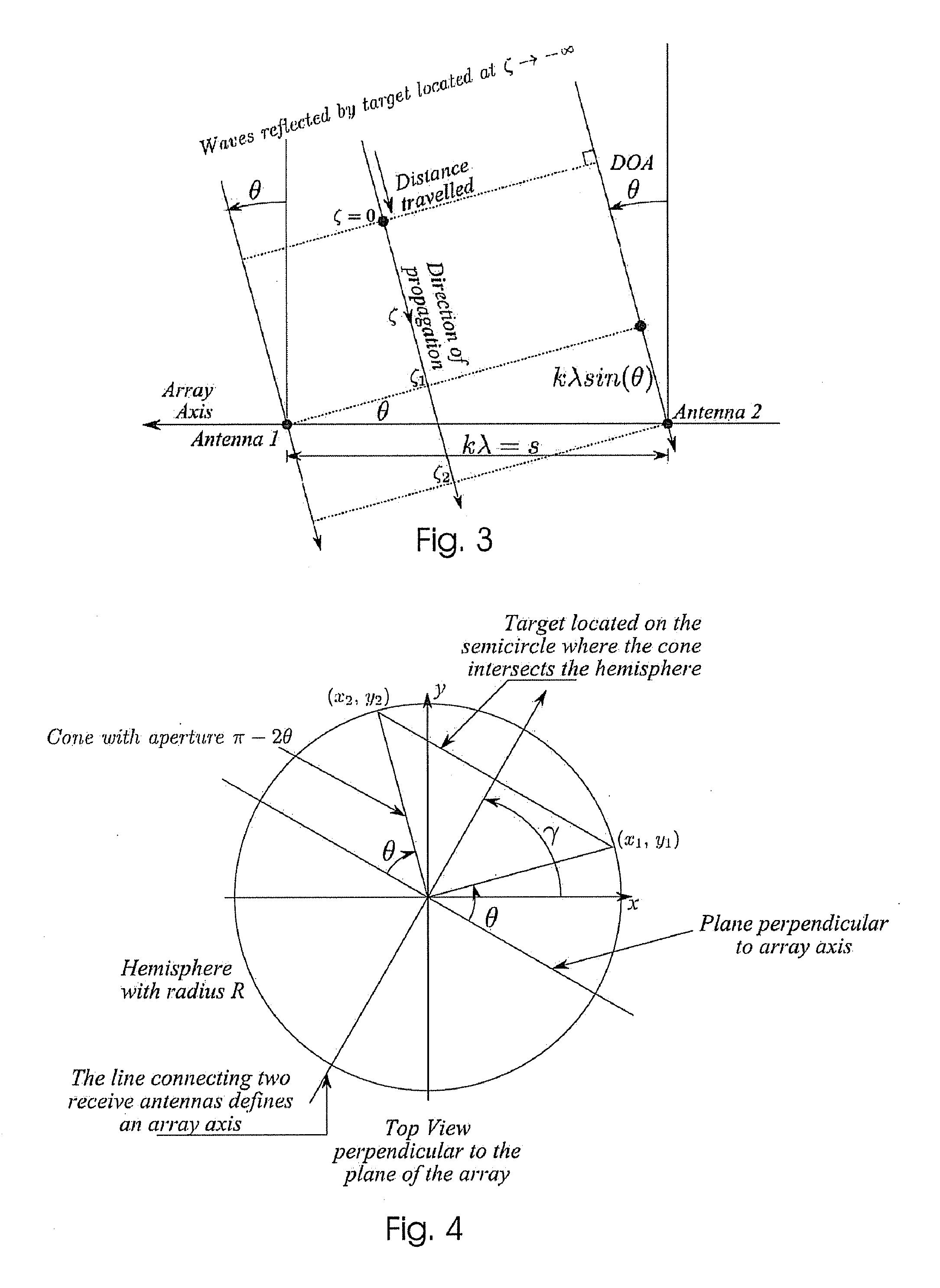 Floodlight radar system for detecting and locating moving targets in three dimensions