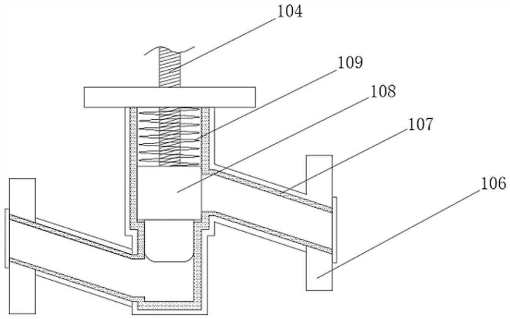 Fluorine-lined anti-corrosion self-standing regulating valve