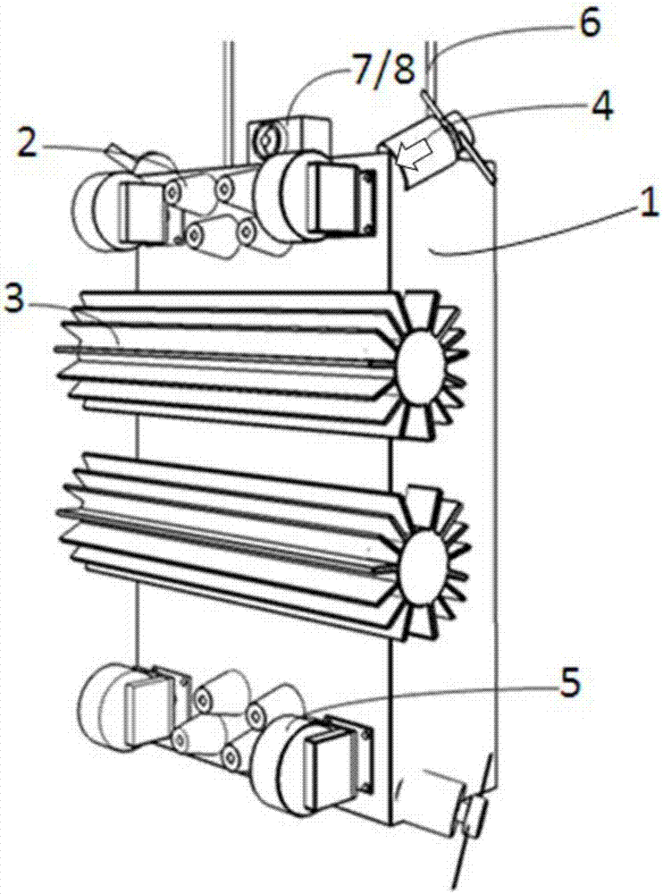 Underwater building cleaning system and method