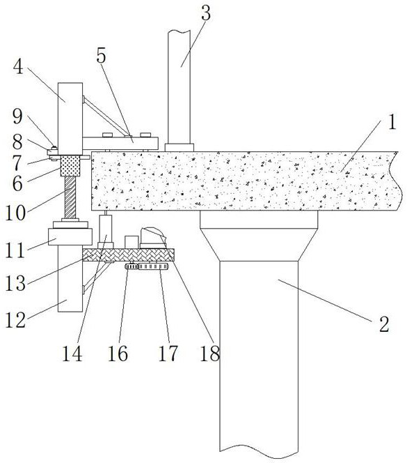 A bridge monitoring device based on network communication for timely maintenance