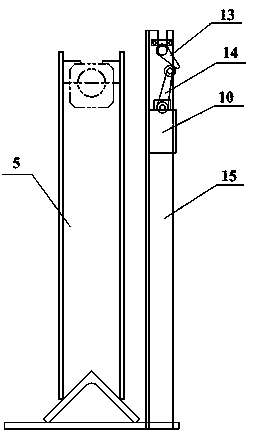 Belt tearing detection device for belt conveyor