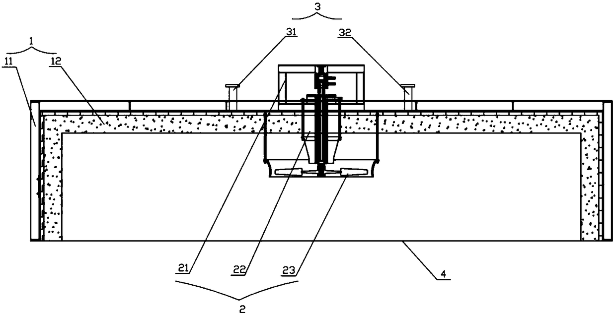 Furnace cover of carbon calcinations single furnace