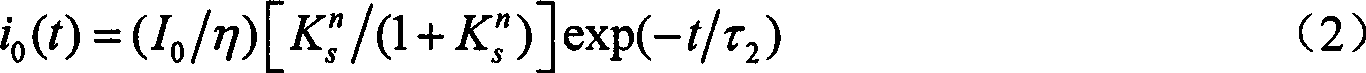 Impulse function representation method for lightning return stroke channel base current