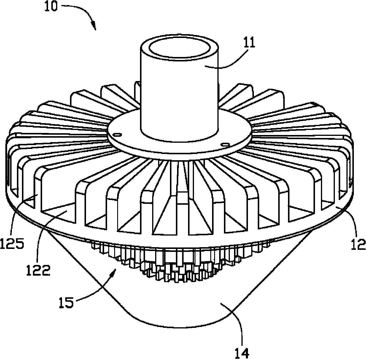 Light emitting diode lamp