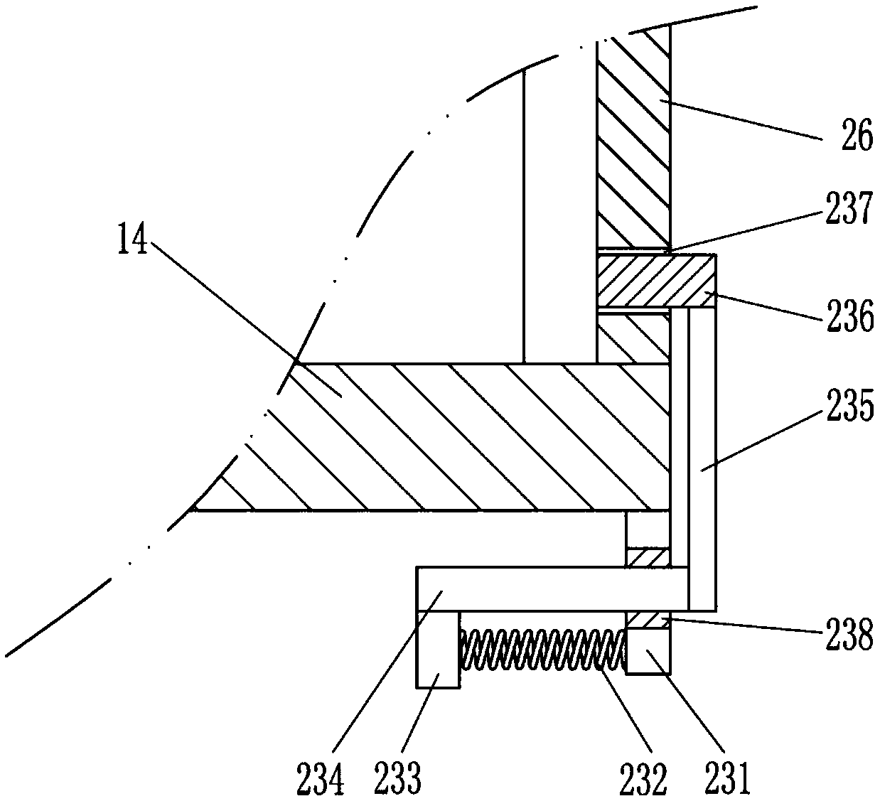 Processing device of toxic traditional Chinese medicine